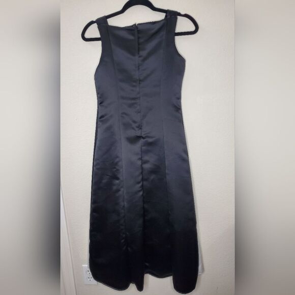 Jessica McClintock Girls Black and White Sleeveless Dress - Picture 6 of 16